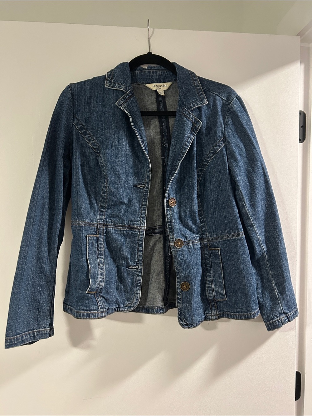 St. John's Bay Classic Denim Jacket in Blue